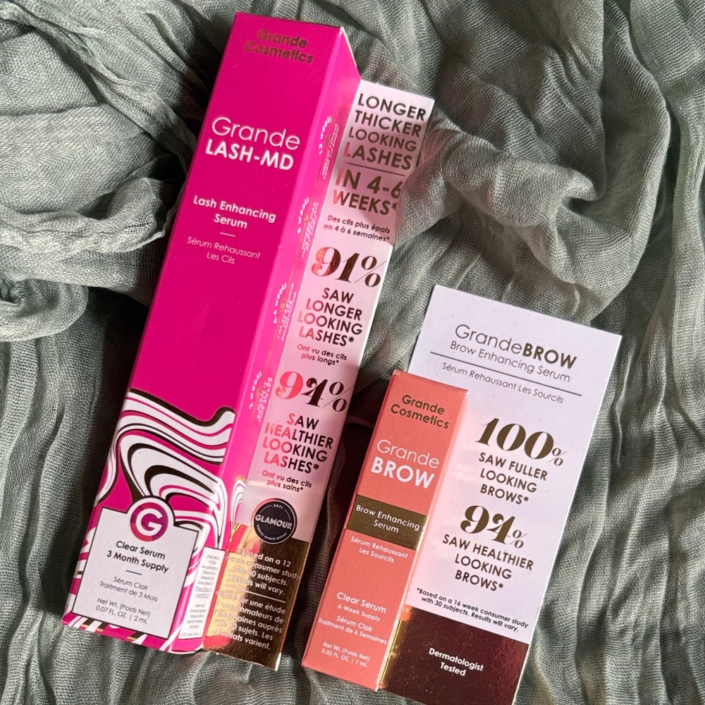 Lash and Brow Enhancing Serum Set - Grande Lash